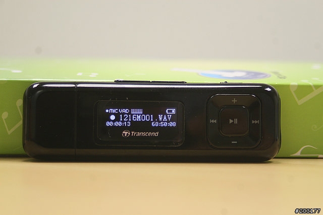 [開箱] 三種錄音源的筆型MP3 ─ 創見Transcend MP330 4GB