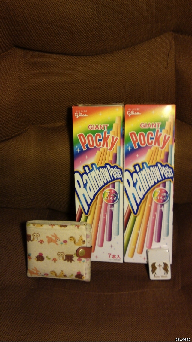 [分享]超巨大~Pocky七彩餅乾棒>w<