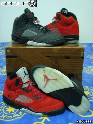 寄錯的一組球鞋><"(下)AIR JORDAN 五代 DMP