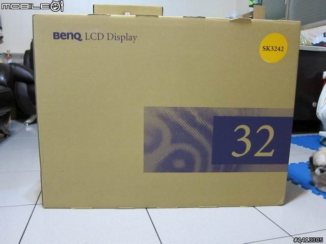 資展小黃屋殺很大之BENQ SK3242 32吋液晶不專業之開箱文