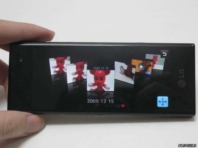 時尚視覺超饗宴！LG觸控巧克力 LG BL40