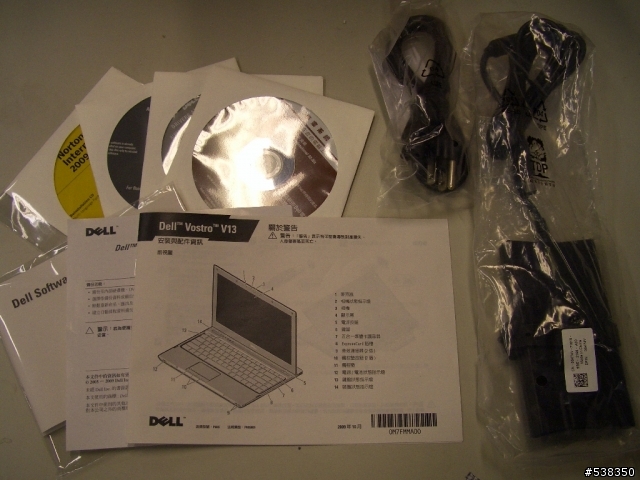 DELL VOSTRO V13 開箱文