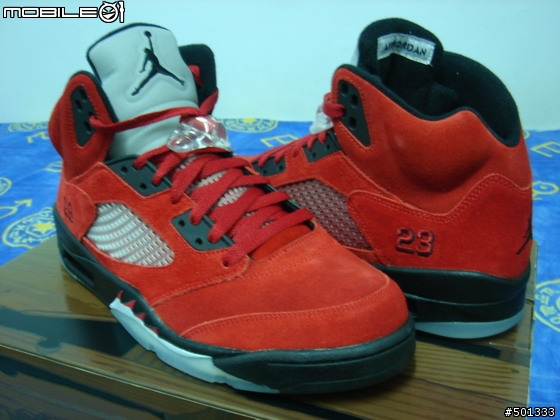 寄錯的一組球鞋><"(下)AIR JORDAN 五代 DMP