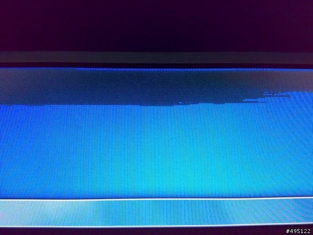 請問 我的液晶螢幕這樣 是什麼症頭 [附圖]