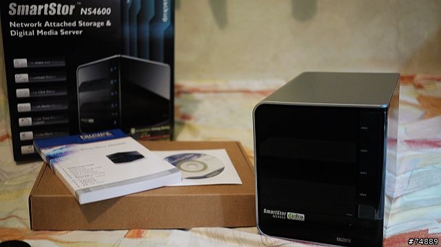 Promise NS4600 4bay NAS – 來朵家用的小雲端吧！