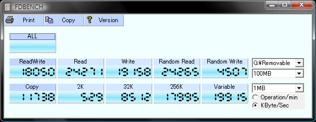 Sandisk III-4G Ultra-8G,16G 測試