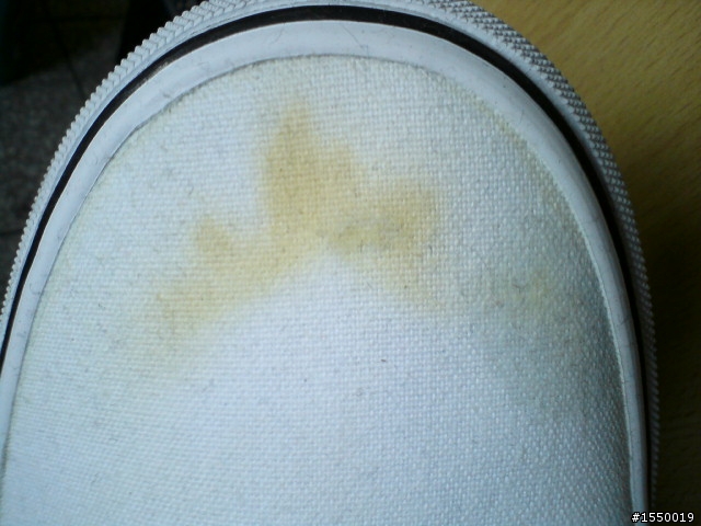 【求助】全白Vans Era洗過後發黃