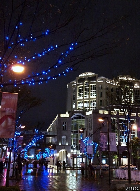 雨夜中的台北市信義區 byC901