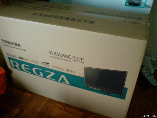 toshiba 47zv650ch報告