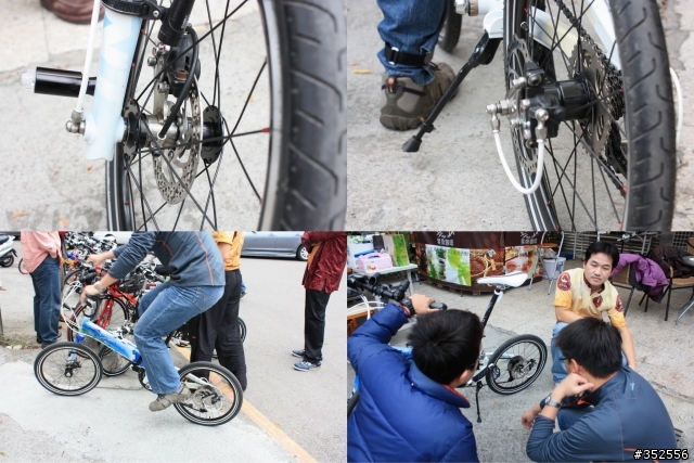 葉魚元旦車聚大成功..FD-817改451輪組現場改裝