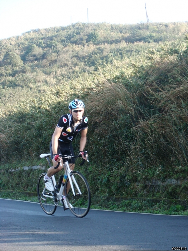 喜適盃大屯山挑戰賽終點前照片