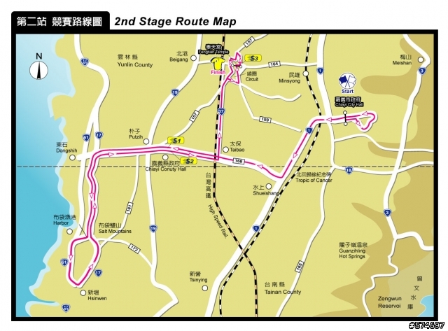 2010年環台賽預定路線,歡迎大家來幫選手加油