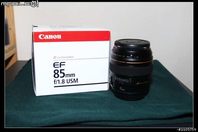 [開箱文]2010年第一顆小定砲Canon EF 85mm f1.8