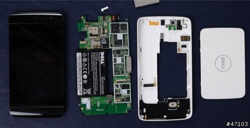 (DELL Streak ) dell mini5 還沒賣.... 先拆給你看
