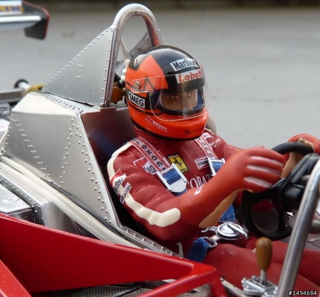 模型車收藏分享[027-Exoto, 1/18, Ferrari 312T4, Grand Prix of South Africa, Gilles Villeneuve, 1979]
