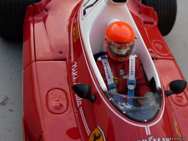 模型車收藏分享[026-Exoto, 1/18, Ferrari 312T, Monaco GP, Niki Lauda, 1975]