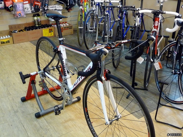 人生的第一台碳纖車架Author CA9900～～附上完成圖