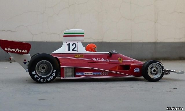 模型車收藏分享[026-Exoto, 1/18, Ferrari 312T, Monaco GP, Niki Lauda, 1975]