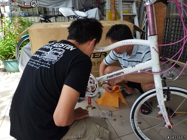 拖欠半年的ASTER Curvy-20吋小徑車開箱文