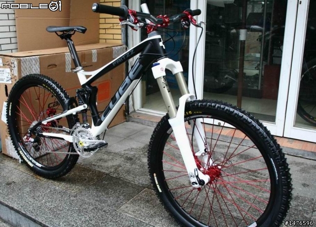2010 CUBE FRITZZ 已经组好,天气好就可以上山