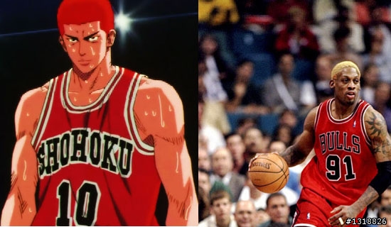 灌籃高手-->NBA