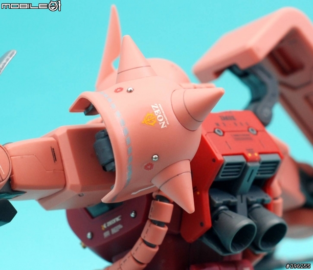【心得】【作品分享】MG 1/100 薩克2..0 赤色彗星專用機