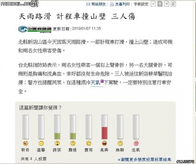 計程車駕駛們，這就是一般大眾對您們的評價