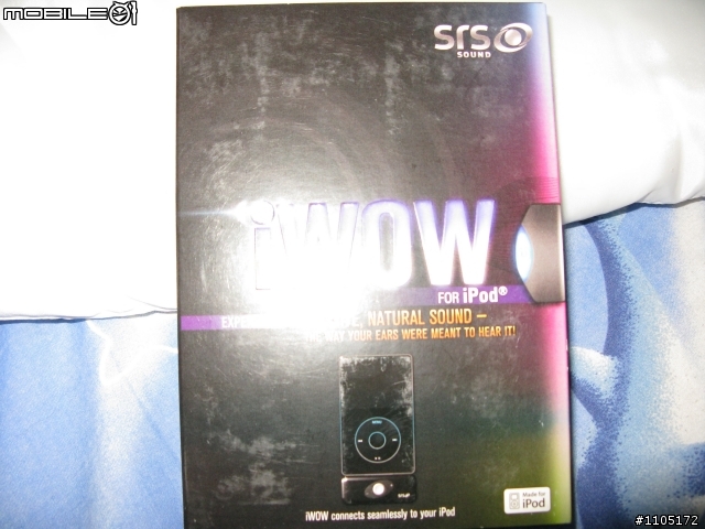 [開箱]SRS iWOW Adaptor for iPod