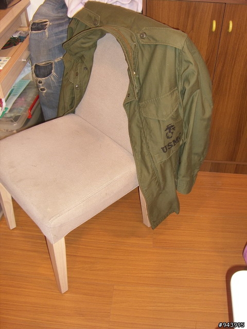 [易開罐] '72 越戰真品 美國海軍陸戰隊USMC公發 M-65 OD色野戰夾克