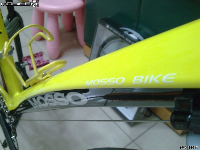【沒有箱子的開箱文】MOSSO 756車架(黃) 配全套VELOCE