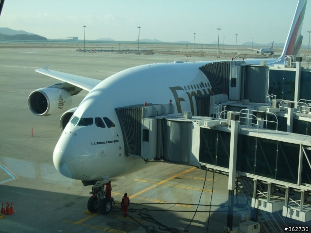 仁川機場喜見A380