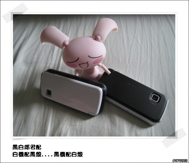 [小分享]NOKIA5230 黑白雙煞換換換