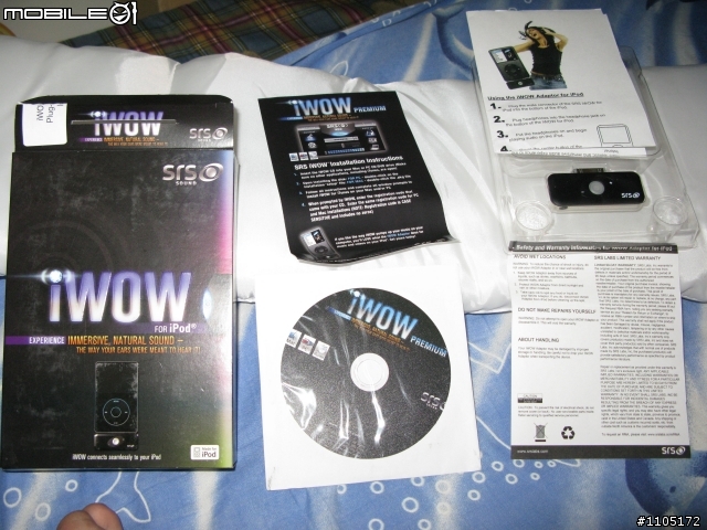 [開箱]SRS iWOW Adaptor for iPod