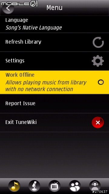 【補分享】Android音樂類最佳程式Tunewiki for S60 v5 補上介紹圖