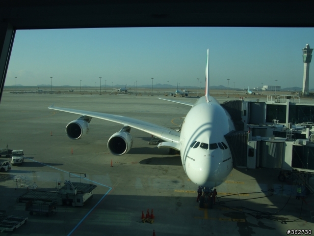 仁川機場喜見A380