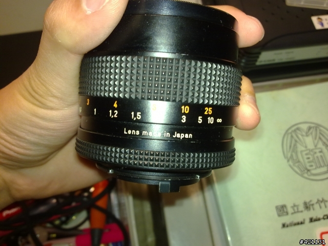 超屌 蔡斯鏡頭 Planar 50mm f:1.4 T* 定焦鏡 日本製