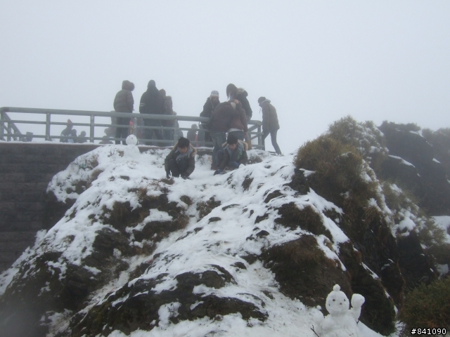 Yes, go up.  騎小摺上雪域武嶺