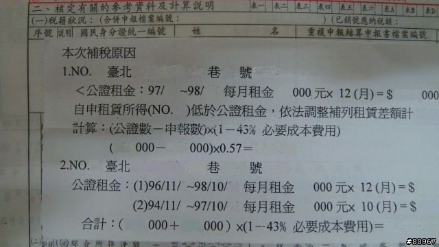 收到97年度補稅單的來報到........