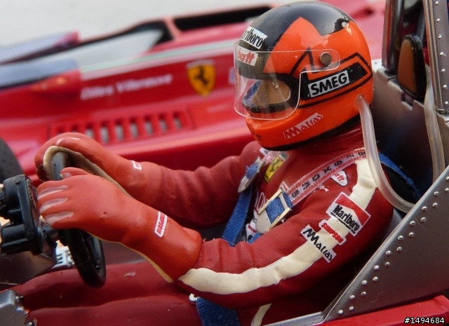 模型車收藏分享[027-Exoto, 1/18, Ferrari 312T4, Grand Prix of South Africa, Gilles Villeneuve, 1979]