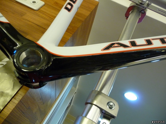 人生的第一台碳纖車架Author CA9900～～附上完成圖