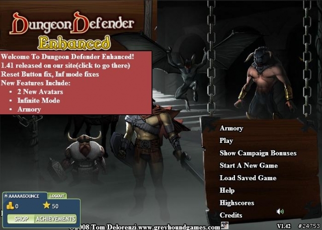 [分享]線上小遊戲--地城守護者加強版(Dungeon Defender Enhanced)