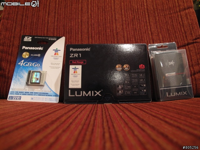 [不專業開箱]Panasonic Lumix DMC-ZR1 2010年溫哥華冬季奧運會限量相機
