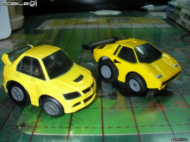 TAKARA TOMY紅外線阿Q遙控車~~   最新的藍寶捷尼遙控車改裝照   自行+尾翼唷！  超帥！  歡迎放上自己車供觀賞