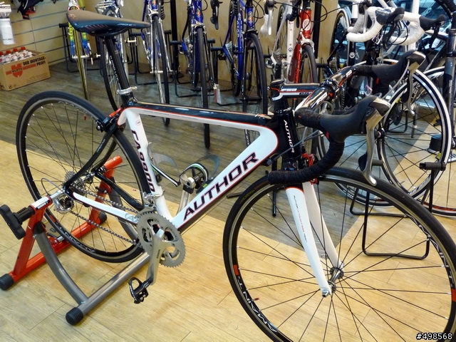 人生的第一台碳纖車架Author CA9900～～附上完成圖