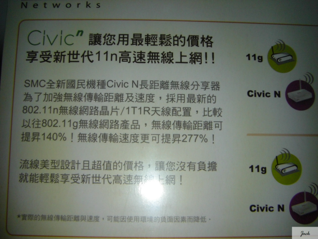 與鋁箔飲料差不多大小的入門AP-SMC Civic 開箱文