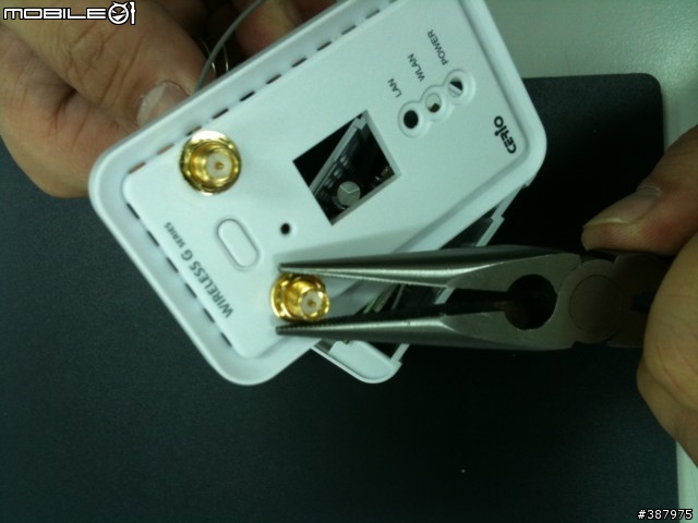 WM-100GX無聊工程師的《非專業勿嘗試》無線天線改機及測試過程