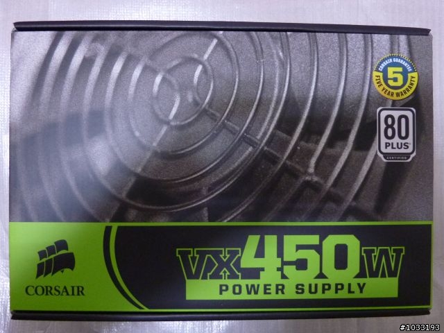 No.16[公益開箱] Corsair VX450W 電源供應器