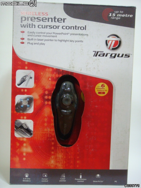 [開箱] Targus 無線搖桿簡報器 AMP 17AP