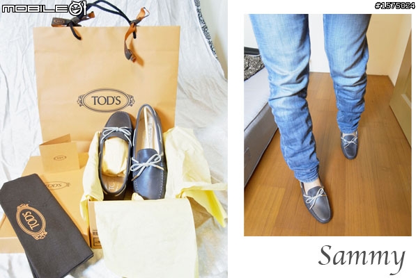 第一雙TOD'S豆豆鞋經典古樸風