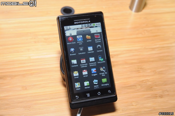 [圖集]MOTO三款Android手機動手玩